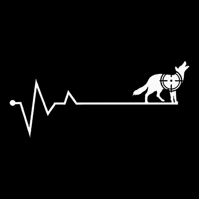 Coyote Hunting Heartbeat Yote Hunter Coyote Cooling Performance Crew T-Shirt