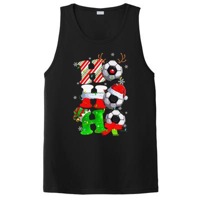 Christmas Ho Ho Ho Santa Reindeer Soccer Pajama S PosiCharge Competitor Tank