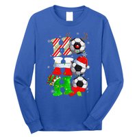 Christmas Ho Ho Ho Santa Reindeer Soccer Pajama S Long Sleeve Shirt