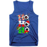 Christmas Ho Ho Ho Santa Reindeer Soccer Pajama S Tank Top