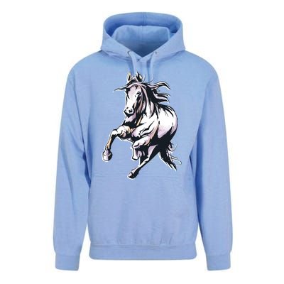 Colored Horse Horseback Riding Great Gift Unisex Surf Hoodie