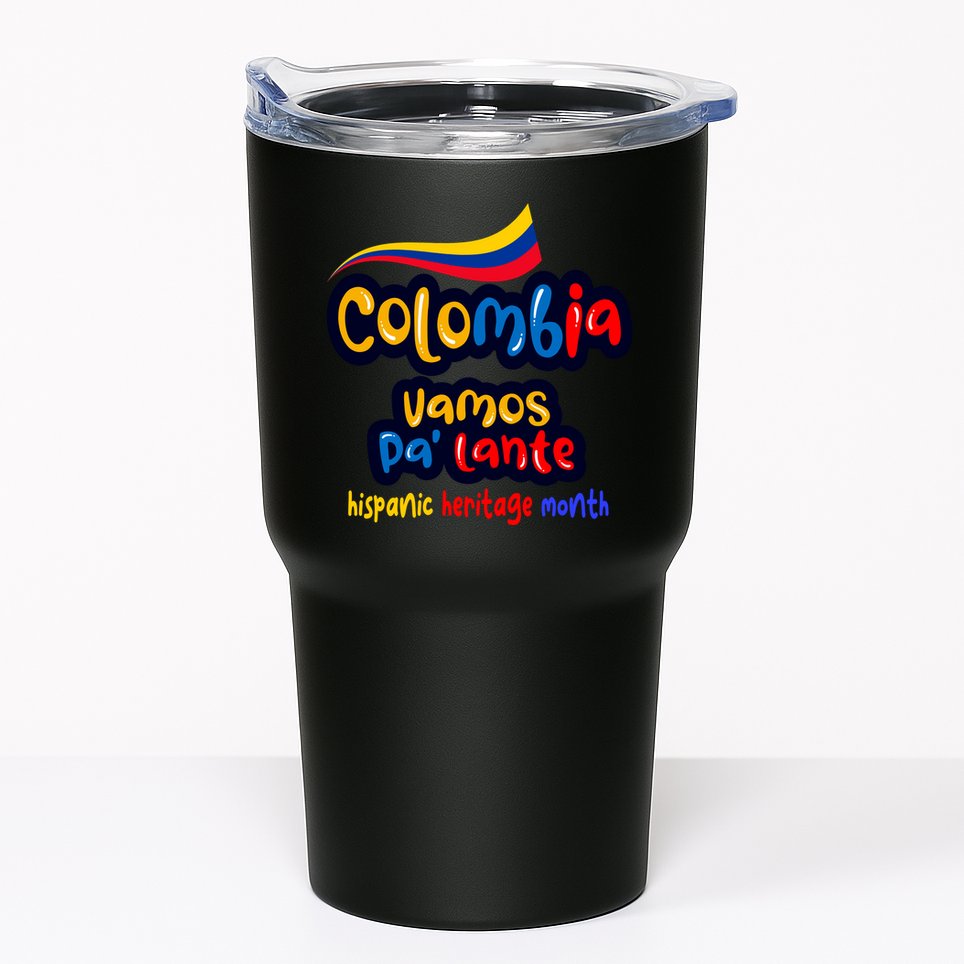 Colombia Hispanic Heritage Tumbler