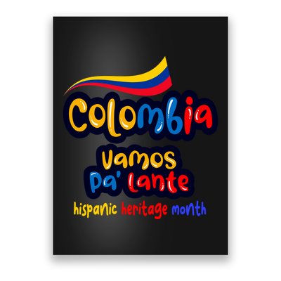 Colombia Hispanic Heritage Poster