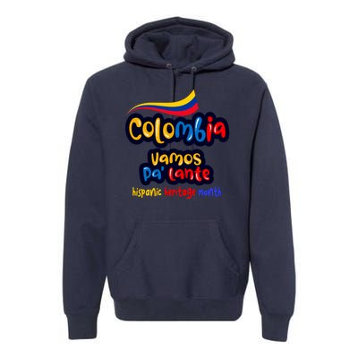 Colombia Hispanic Heritage Premium Hoodie