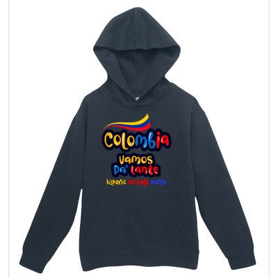 Colombia Hispanic Heritage Urban Pullover Hoodie