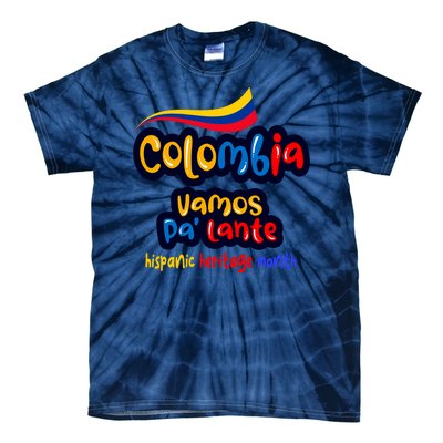 Colombia Hispanic Heritage Tie-Dye T-Shirt