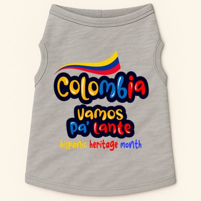 Colombia Hispanic Heritage Doggie Tank