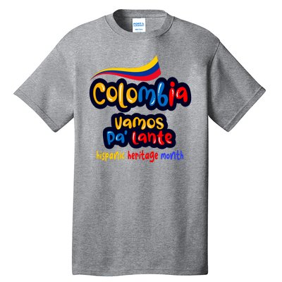 Colombia Hispanic Heritage Tall T-Shirt