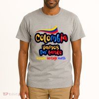 Colombia Hispanic Heritage Tall T-Shirt