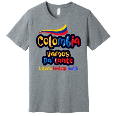 Colombia Hispanic Heritage Premium T-Shirt