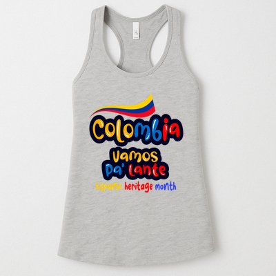 Colombia Hispanic Heritage Womens Tank Top