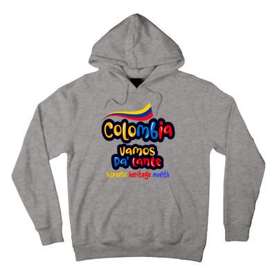 Colombia Hispanic Heritage Tall Hoodie