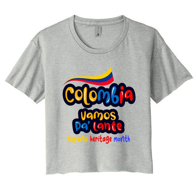 Colombia Hispanic Heritage Crop Top