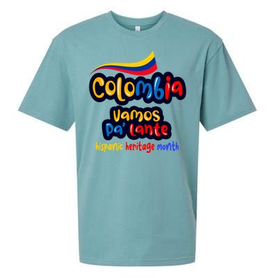 Colombia Hispanic Heritage Sueded Cloud Jersey T-Shirt