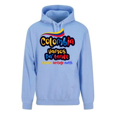 Colombia Hispanic Heritage Unisex Surf Hoodie