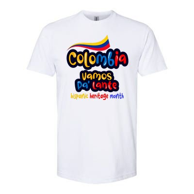 Colombia Hispanic Heritage Softstyle® CVC T-Shirt