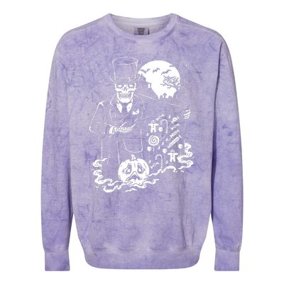 Candyman Horror Halloween Colorblast Crewneck Sweatshirt