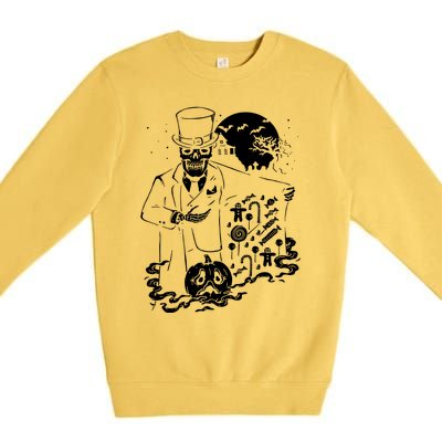 Candyman Horror Halloween Premium Crewneck Sweatshirt