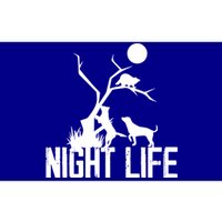 Coon Hound Hunting Night Life Hunting Dog Coon Hunting Funny Gift Bumper Sticker