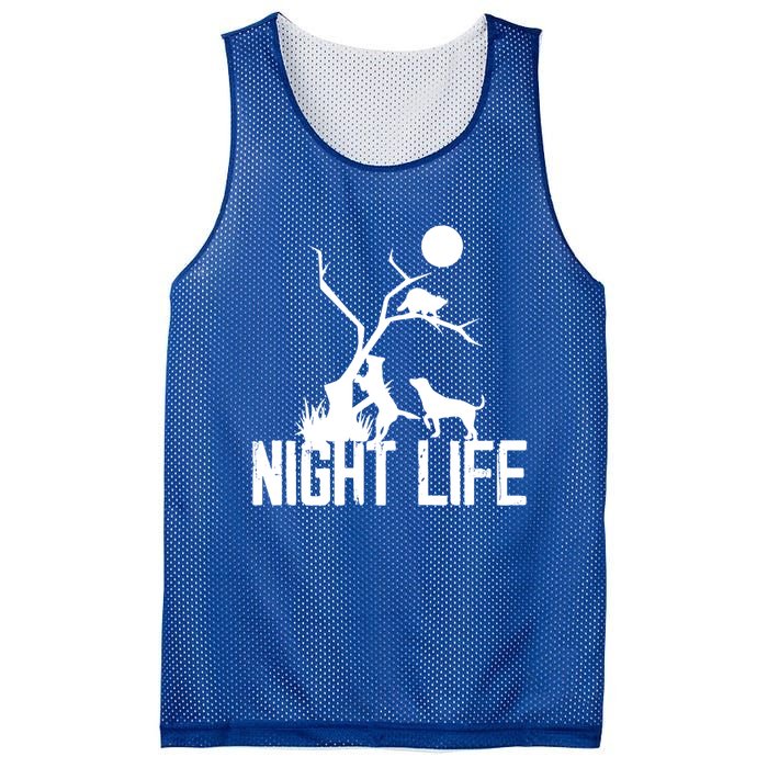 Coon Hound Hunting Night Life Hunting Dog Coon Hunting Funny Gift Mesh Reversible Basketball Jersey Tank