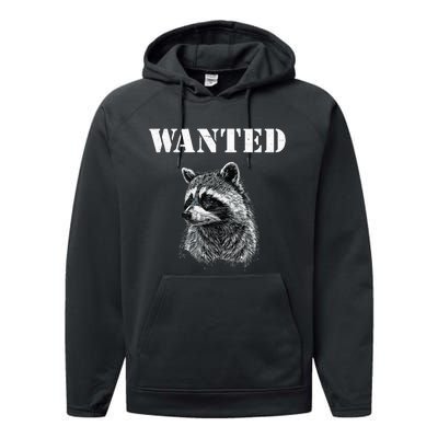 Coon Hunting Hunter Funny Quote Performance Fleece Hoodie