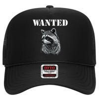 Coon Hunting Hunter Funny Quote High Crown Mesh Back Trucker Hat