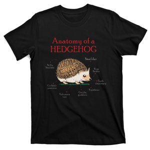 Cute Hedge Hog Animal Anatomy Hedgehog Memes Pet Lover Gift T-Shirt