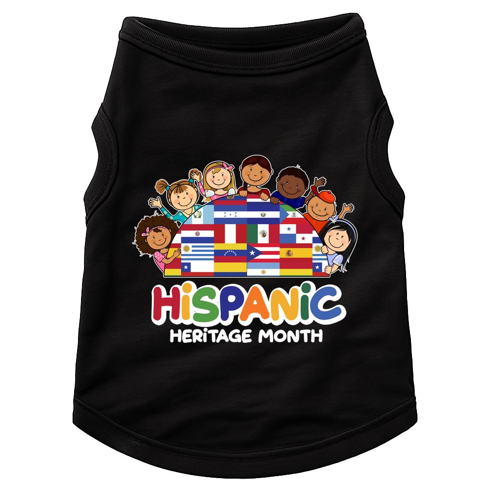Cute Hispanic Heritage Month Doggie Tank
