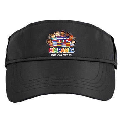 Cute Hispanic Heritage Month Adult Drive Performance Visor