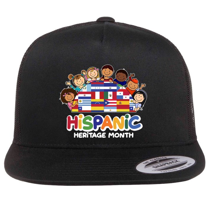 Cute Hispanic Heritage Month Flatbill Hat