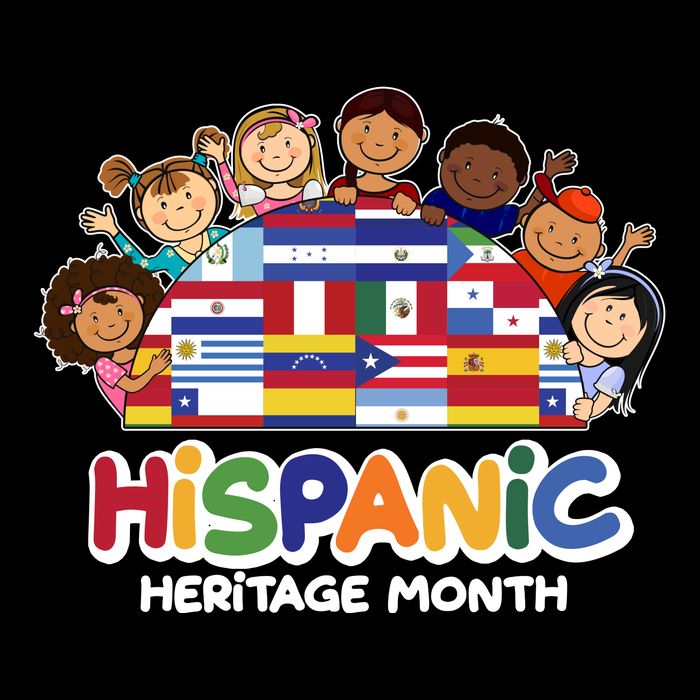 Cute Hispanic Heritage Month Flatbill Hat