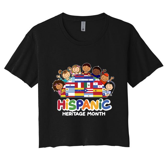 Cute Hispanic Heritage Month Crop Top