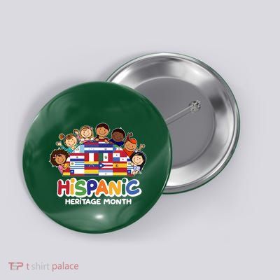 Cute Hispanic Heritage Month Button