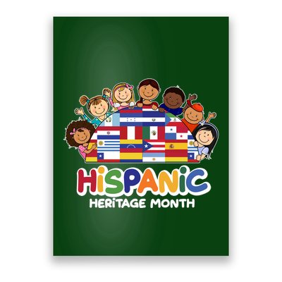 Cute Hispanic Heritage Month Poster