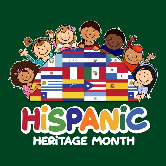 Cute Hispanic Heritage Month Poster