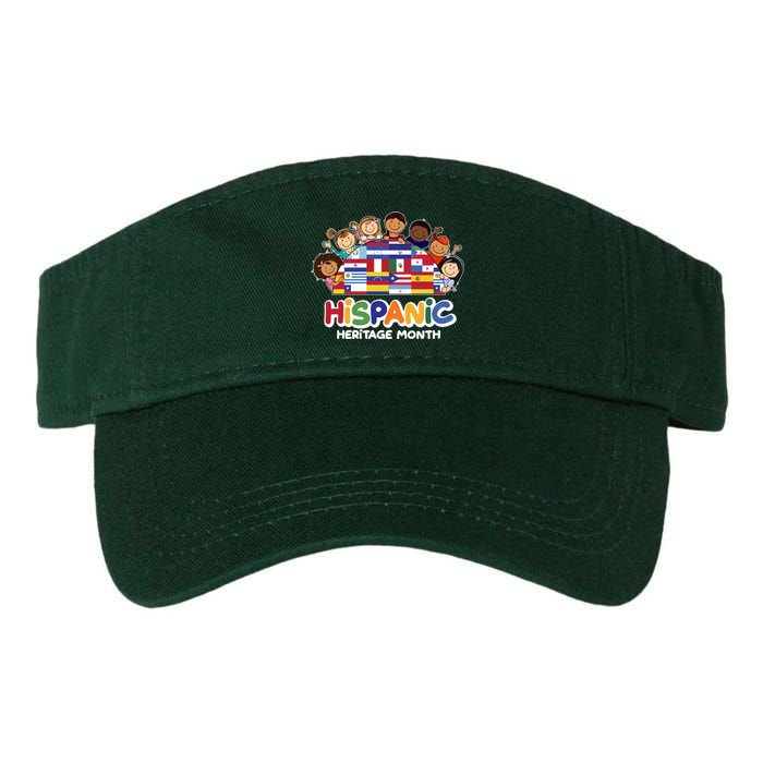 Cute Hispanic Heritage Month Valucap Bio-Washed Visor