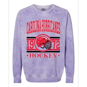 Carolina Hurricanes Hockey Team Supporter Colorblast Crewneck Sweatshirt