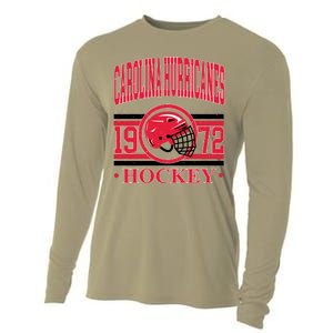 Carolina Hurricanes Hockey Team Supporter Cooling Performance Long Sleeve Crew