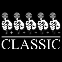 Classic Hip Hop Mic Cooling Performance Crew T-Shirt