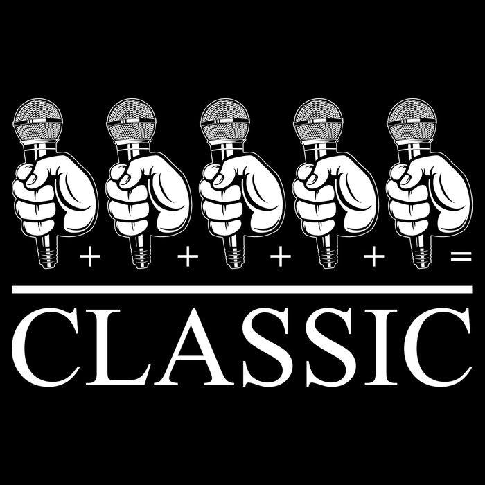 Classic Hip Hop Mic Cooling Performance Crew T-Shirt