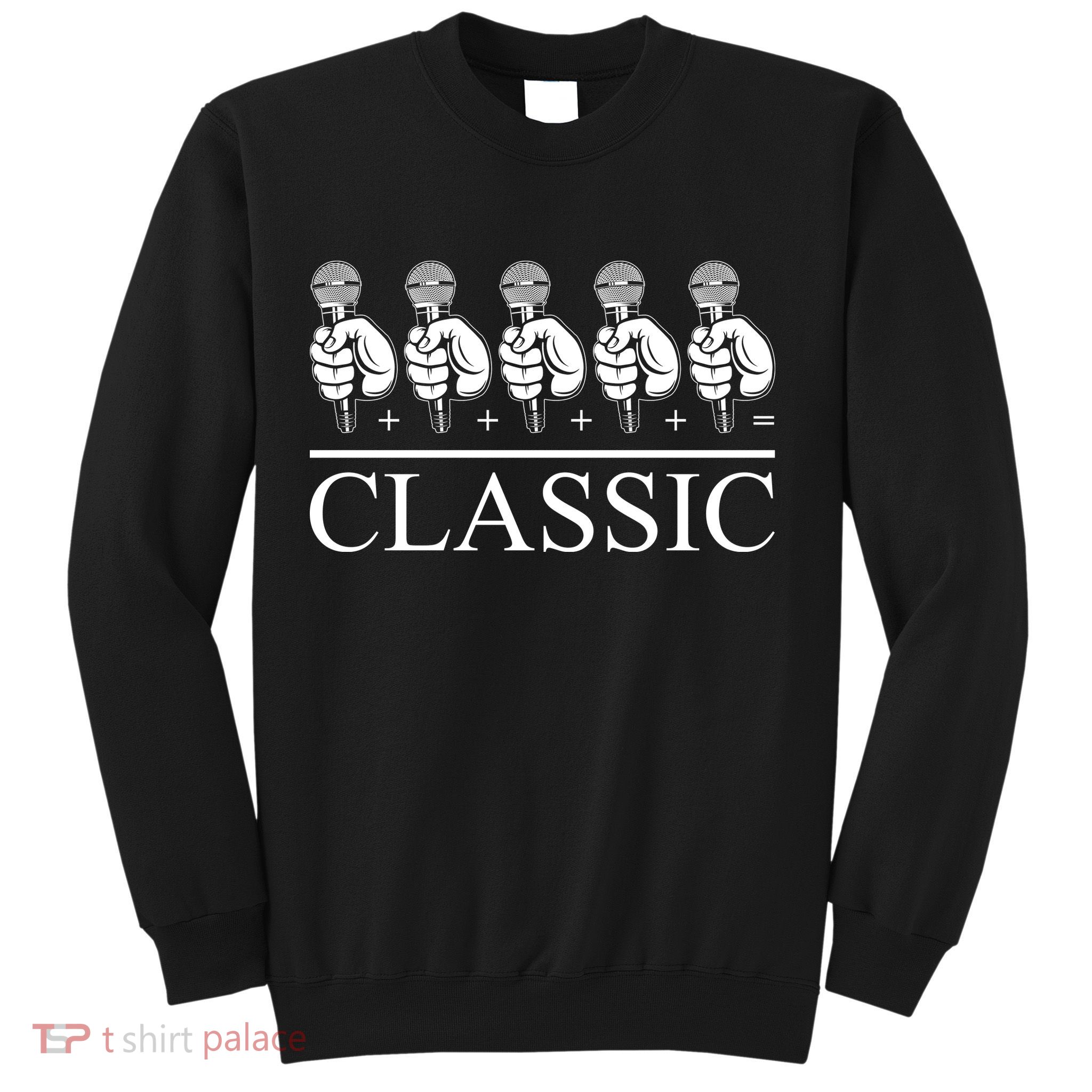 Classic Hip Hop Mic Sweatshirt