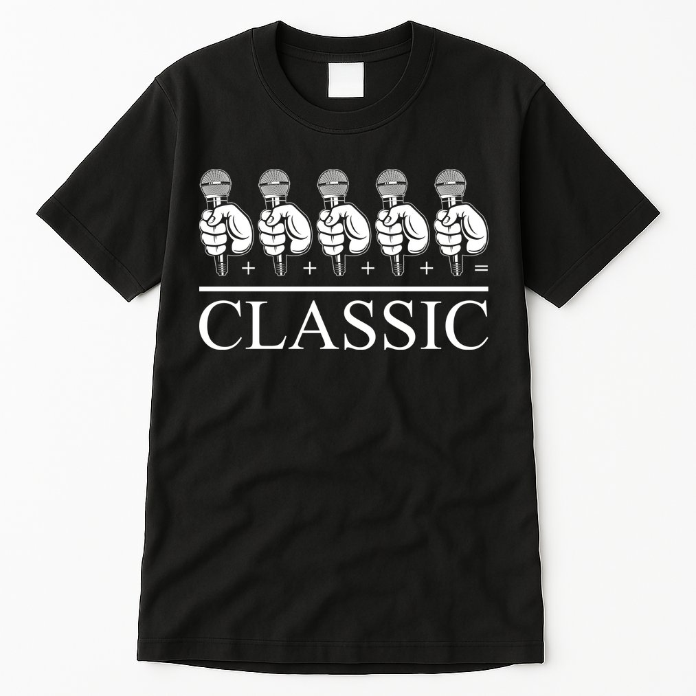 Classic Hip Hop Mic Tall T-Shirt