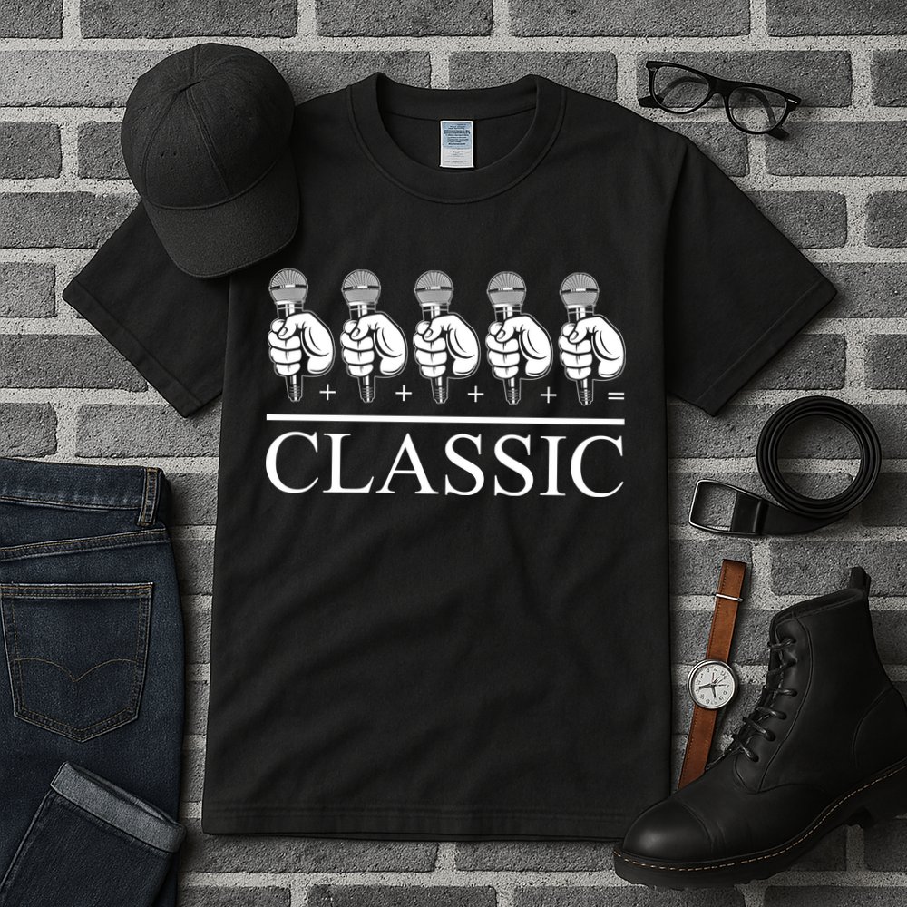 Classic Hip Hop Mic Tall T-Shirt