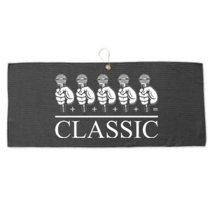 Classic Hip Hop Mic Large Microfiber Waffle Golf Towel