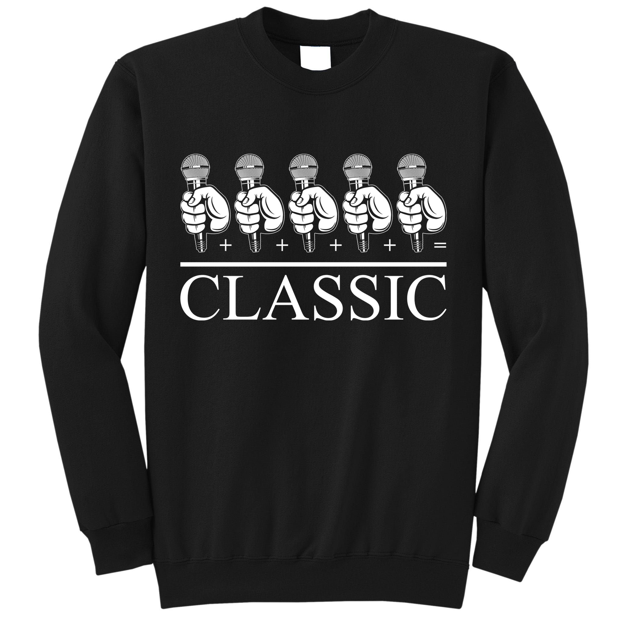 Classic Hip Hop Mic Tall Sweatshirt