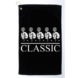 Classic Hip Hop Mic Platinum Collection Golf Towel