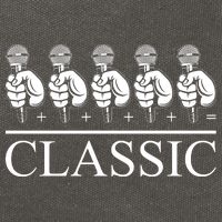 Classic Hip Hop Mic Cotton Canvas Backpack