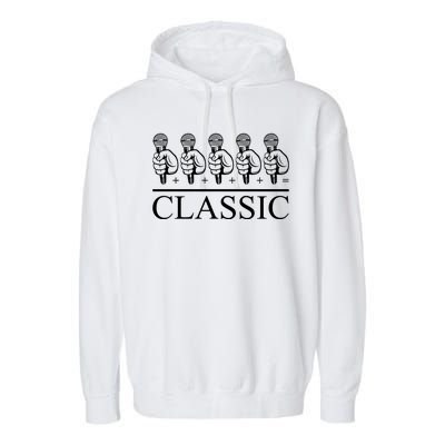 Classic Hip Hop Mic Garment-Dyed Fleece Hoodie