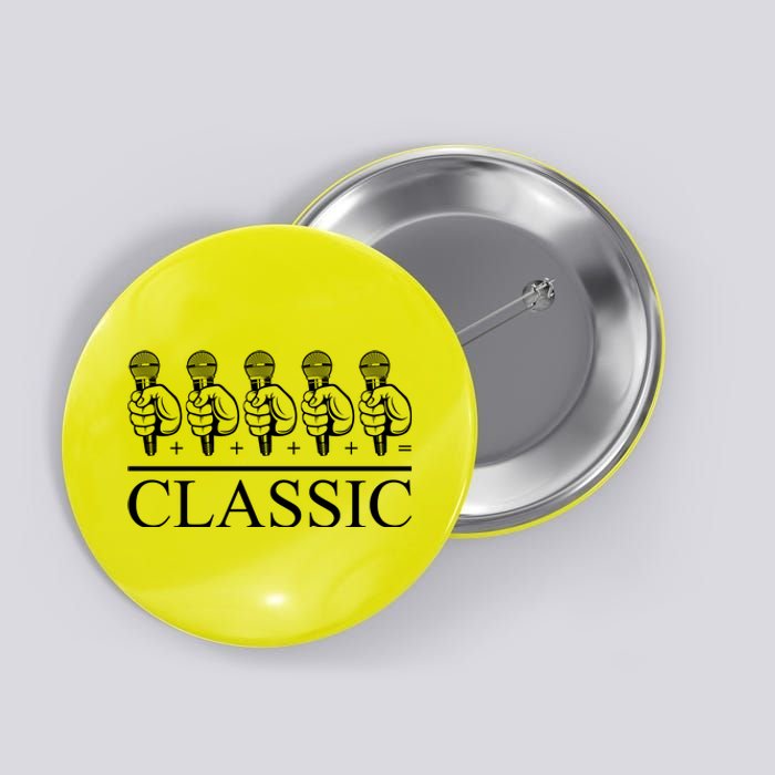 Classic Hip Hop Mic Button