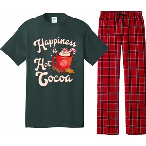 Cute Holiday Happiness Is Hot Cocoa Hot Chocolate Pajama Set